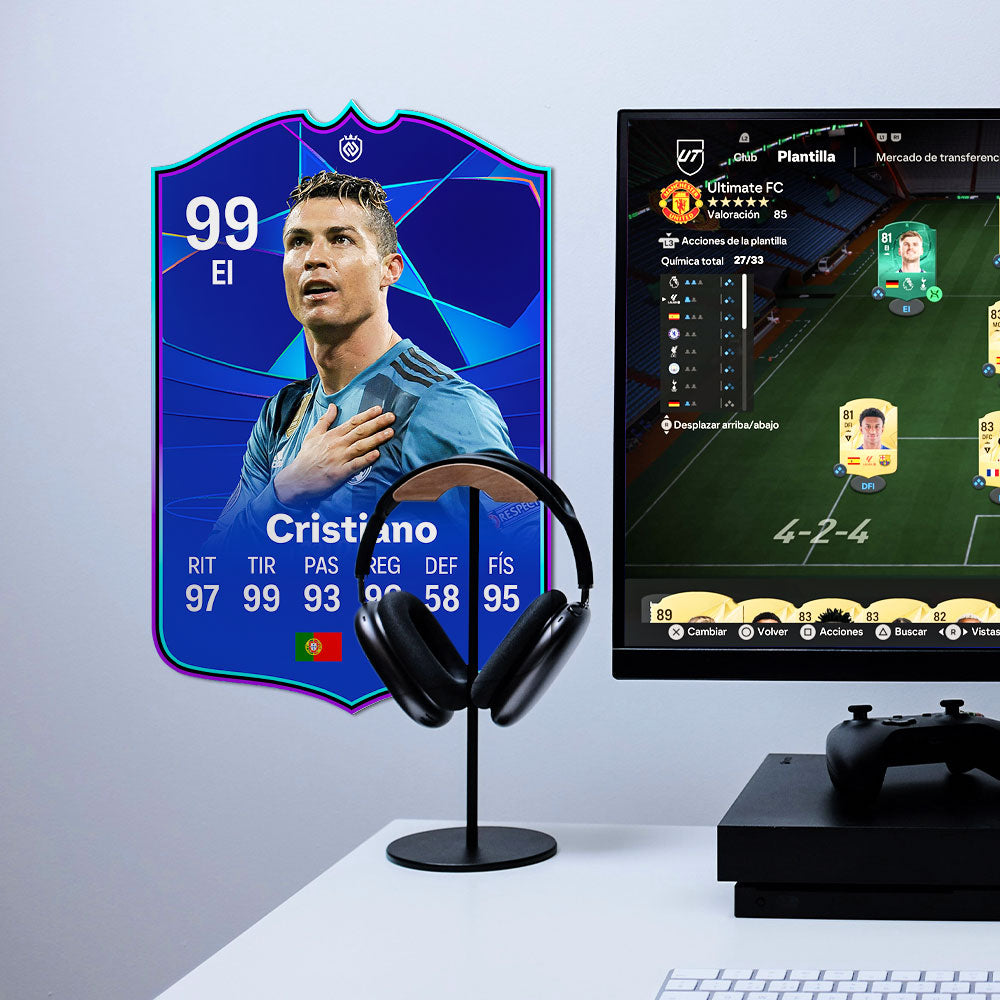 Carta de Cristiano Ronaldo Champions