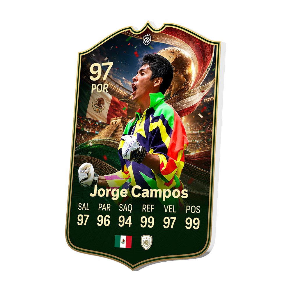 Carta de Jorge Campos (México)