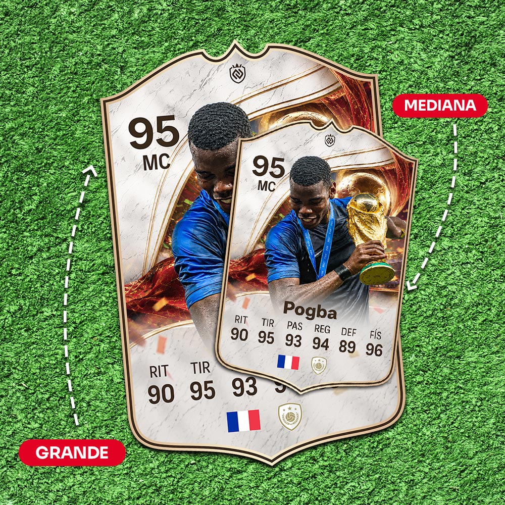 Carta de Paul Pogba (Francia)