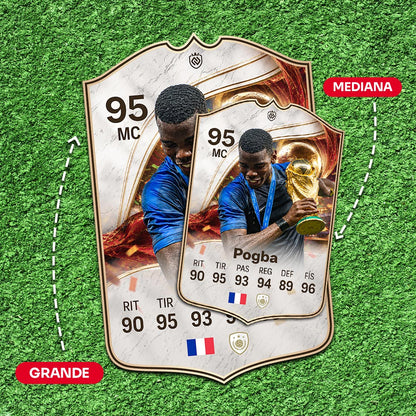 Carta de Paul Pogba (Francia)