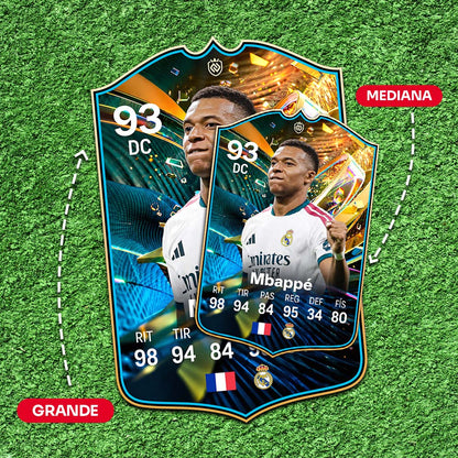 Carta de Kyliam Mbappé Real Madrid