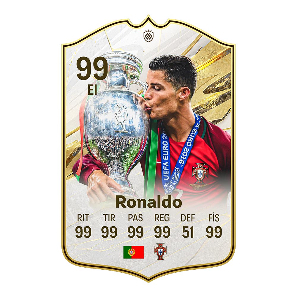 Carta de Cristiano Ronaldo Euro 2016